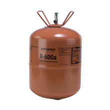 Air acondicionador de suministro de fábrica 99.9% Puridad 6.5 kg Refrigerante 600A R600 R600A REFRIGITER GAS R600A